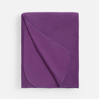 Флисовый плед Warm&Peace, фиолетовый