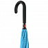 Зонт наоборот Style, трость, сине-голубой - Фото 7
