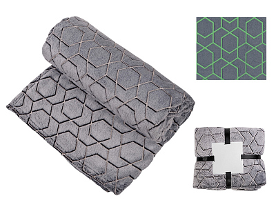 Светящийся в темноте плед Lattice