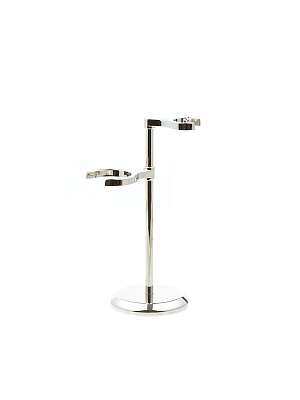 Бритвенный набор IL Ceppo: станок, помазок, подставка, желтый цвет, имитация мрамора