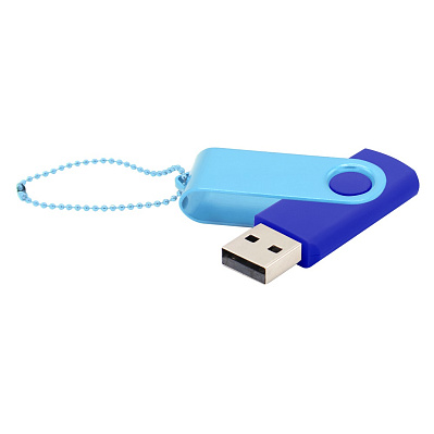 Флешка Designer To Go 2.0 USB 16Gb  (Синий/голубой)