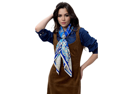 Платок Птица дивная