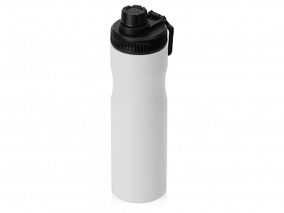 Бутылка для воды из стали Supply, 850 мл (Белый, черный)