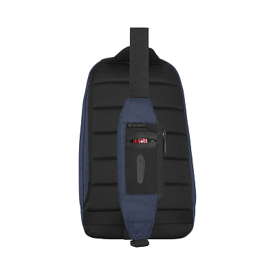 Рюкзак на одно плечо VICTORINOX Altmont Professional Tablet Sling, синий, полиэфирная ткань, 24x10x39 см, 8 л