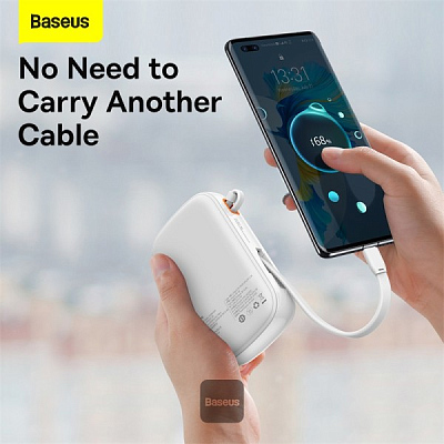 ПЗУ Baseus Qpow Pro 20000mAh 22.5W, белый
