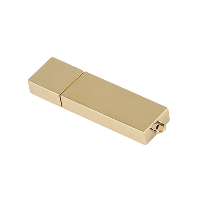 Металл 01 Брусок металлический, серебро глянец, 4Гб