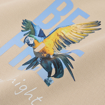 Футболка унисекс премиум AURA, бежевый