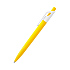 Ручка пластиковая Bremen, желтая - Фото 2