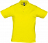 Рубашка поло мужская Prescott Men 170, желтая (лимонная) - Фото 1