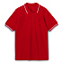 Рубашка поло Virma Stripes, красная - Фото 1