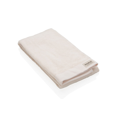 Банное полотенце Ukiyo Sakura из хлопка AWARE™, 500 г/м2, 50x100 см (Белый;)