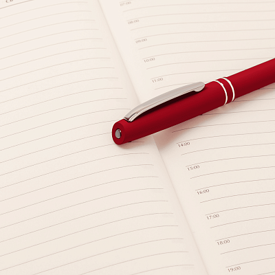 Шариковая ручка Консул (Consul), красная