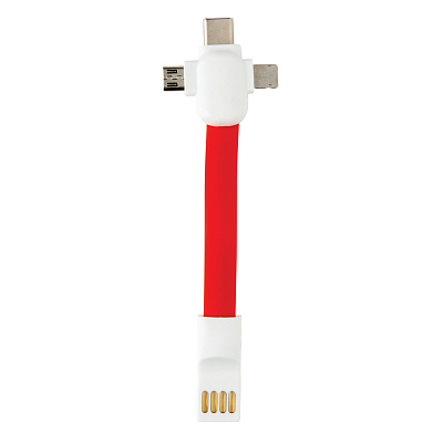 Кабель-брелок, 3 в 1