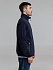 Куртка флисовая мужская Twohand, темно-синяя - Фото 5