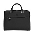 Портфель VICTORINOX Victoria Signature Briefcase, черный, нейлон/кожа, 42x13x30 см, 13 л - Фото 1