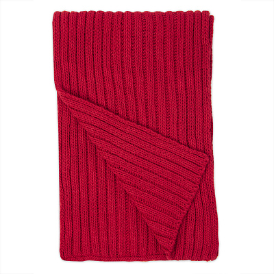 Шарф вязаный НАСВЯЗИ© шерсть/акрил