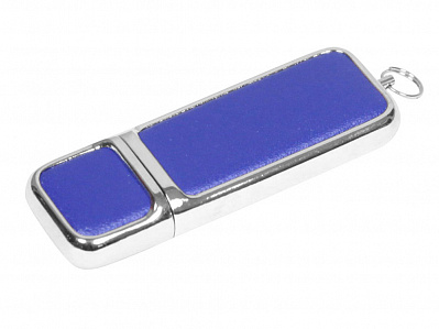 USB 2.0- флешка на 8 Гб компактной формы (Синий/серебристый)