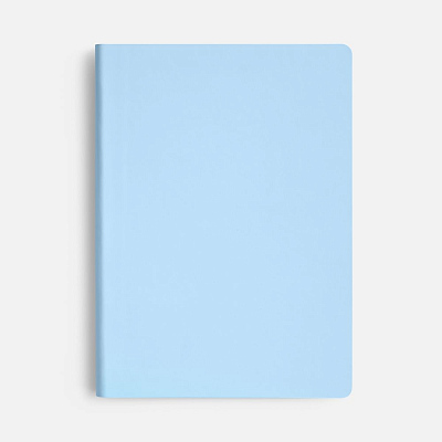 Ежедневник Flex Shall New, недатированный, голубой