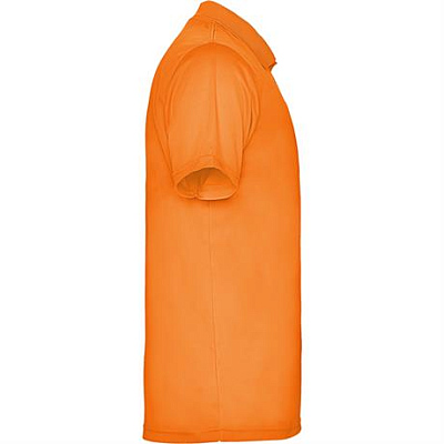 Футболка поло MONZHA мужская, ФЛУОРЕСЦЕНТНЫЙ ОРАНЖЕВЫЙ 3XL