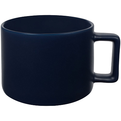 Чашка Jumbo, матовая, темно-синяя (Темно-синий)