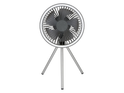 Портативный вентилятор с фонарем Jon