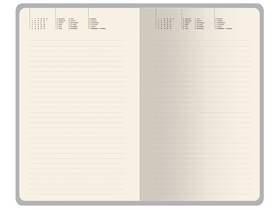 Ежедневник недатированный А5 Valencia