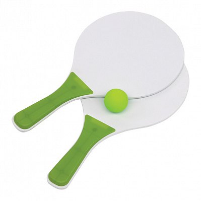 Набор для игры в теннис "Пинг-понг"  (Белый с зеленым)