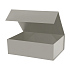 Подарочная коробка-трансформер средняя, серая - Фото 1