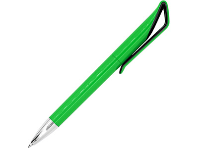 Ручка пластиковая шариковая IRATI (Черный/зеленый)