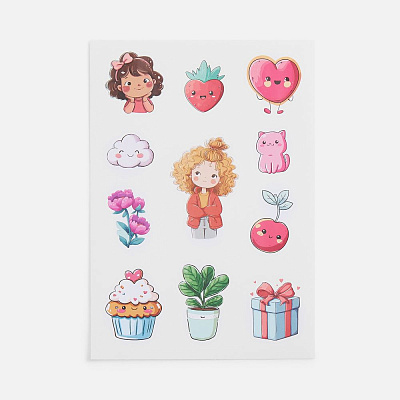 Стикерпак бумажный Thematic для девочек