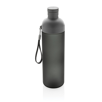 Герметичная бутылка из тритана Impact, 600 мл (Черный; серый)