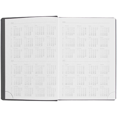 Ежедневник Mobile на заказ, недатированный, черно-фиолетовый