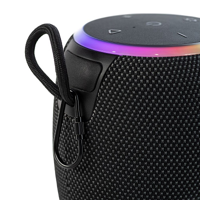 Водонепроницаемая колонка с подсветкой CityWave Pro, черная