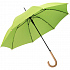 Зонт-трость OkoBrella, зеленое яблоко - Фото 2
