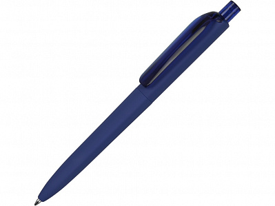 Ручка пластиковая шариковая Prodir DS8 PRR софт-тач (Синий)
