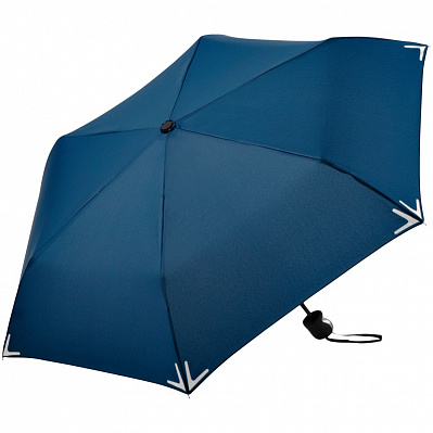 Зонт складной Safebrella  (Темно-синий)