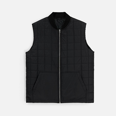 Жилет унисекс Warmbridge, черный (Чёрный)