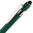 Ручка шариковая Pointer Soft Touch со стилусом, зеленая - Фото 4