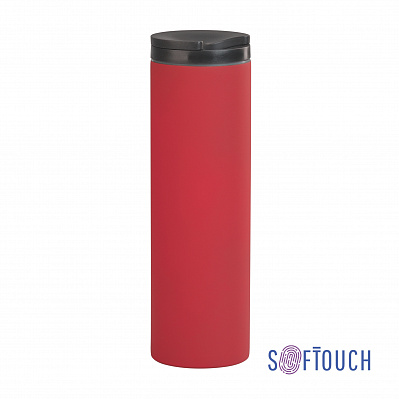 Термостакан "Брайтон" 500 мл, покрытие soft touch  (Красный)