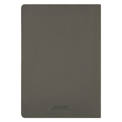 Ежедневник Латте софт-тач (Latte soft touch) недатированный, серый