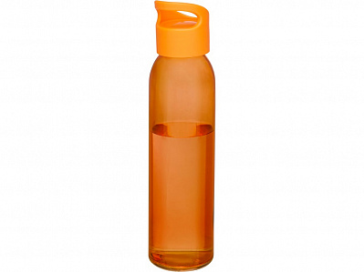 Бутылка спортивная Sky из стекла (Оранжевый)