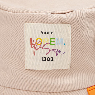 Лейбл хлопковый Doni, L, неокрашенный