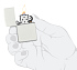 Зажигалка ZIPPO Classic с покрытием White Matte, латунь/сталь, белая, матовая, 38x13x57 мм - Фото 5