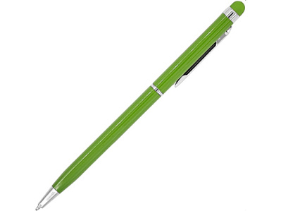 Ручка-стилус металлическая шариковая BAUME (Зеленый)