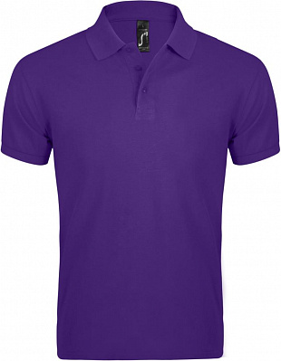 Рубашка поло мужская Prime Men 200 темно-фиолетовая (Фиолетовый)