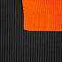 Шарф Snappy, темно-серый с оранжевым - Фото 2