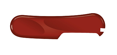 Задняя накладка для ножей VICTORINOX 85 мм пластиковая красная