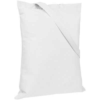 Холщовая сумка Basic 105, белая (Белый)