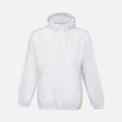 Ветровка унисекс Shield, белая (Белый)