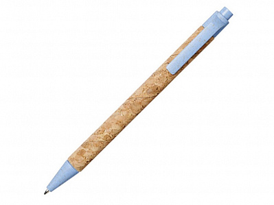 Ручка шариковая Midar (Бежевый/голубой)